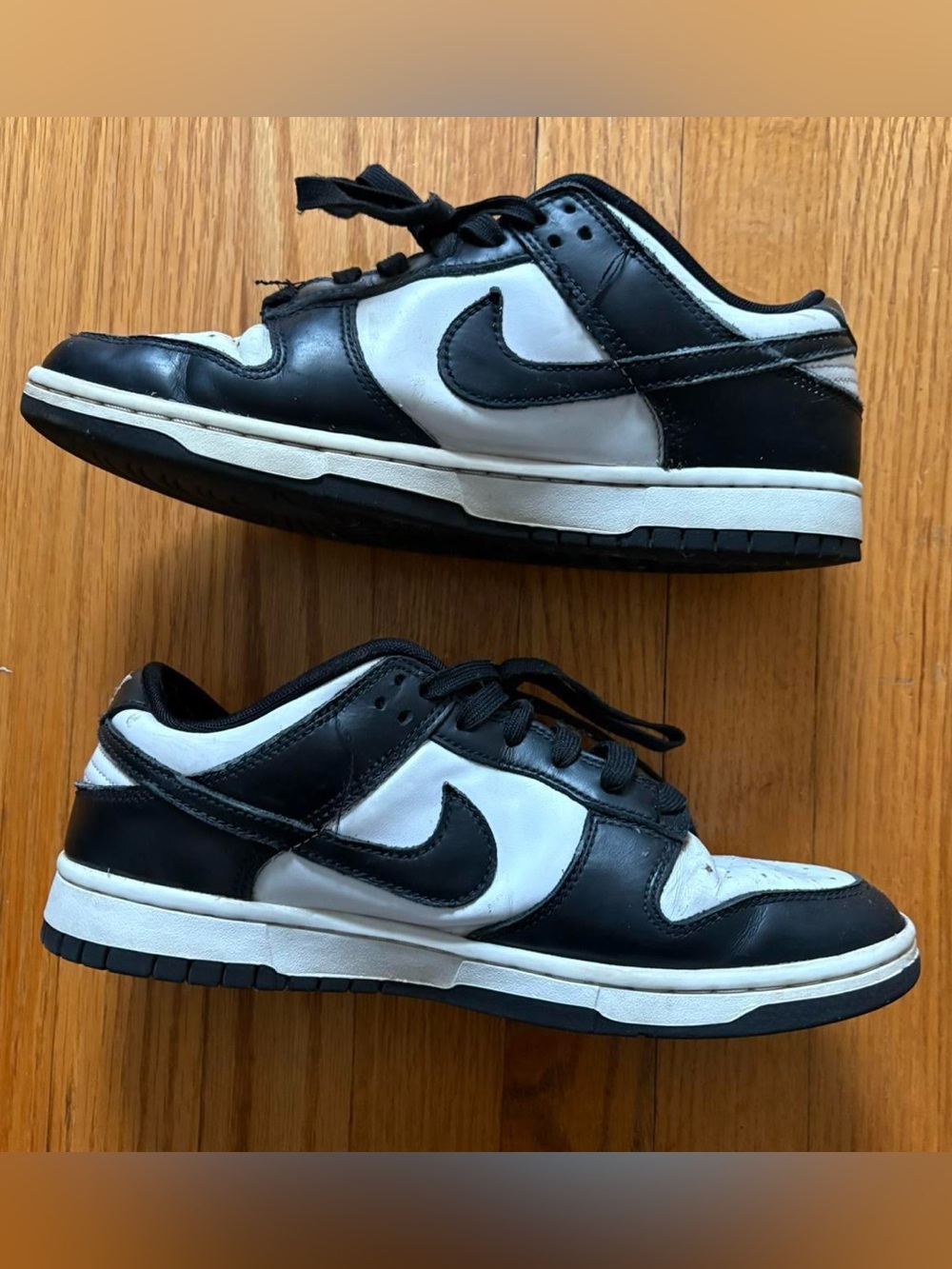 Nike Men’s Dunk Low Retro Panda Black White DD1391 100 Size 8 Men 9.5 Women